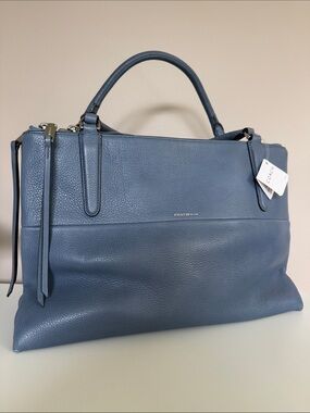 Coach Borough Bag in Pebbled Leather